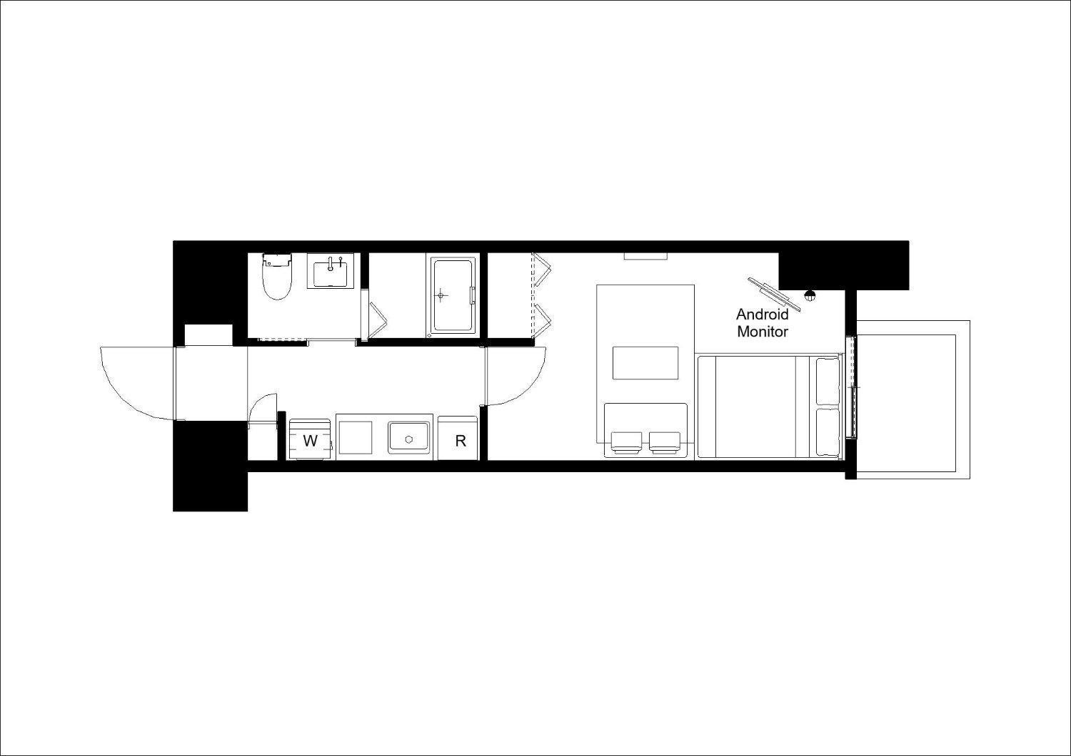 Ferienwohnung Lighthouse Otsuka Präfektur Tokio Zimmer foto